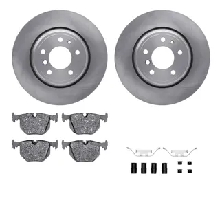 R1 Concepts WFWH1-31049 E- Line Series Brake Rotor W/ Ceramic Brake Pads & Hdw